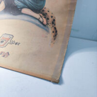 1920s Chinese “Hatamen” Art Deco Cigarette Poster Ad - Image 4