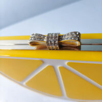 Sunburst Orange Statement Clutch - Image 6