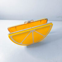 Sunburst Orange Statement Clutch - Image 3