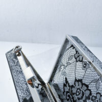Midnight Lace Box Clutch - Image 3