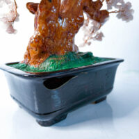 Rose Quartz Bonsai Crystal Tree - Image 6