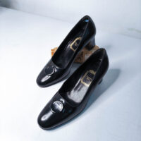 Christian Dior Black Leather Pumps - Image 2