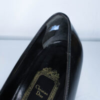 Christian Dior Black Leather Pumps - Image 4