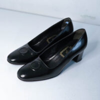 Christian Dior Black Leather Pumps - Image 5