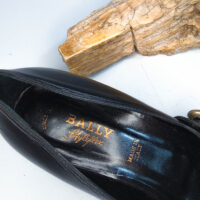 Bally Leather Heels with Metal Buckle - Image 2