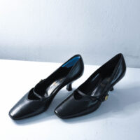 Bally Leather Heels with Metal Buckle - Image 7
