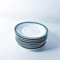 Timeless Porcelain Cup & Saucer Collection (Set of 7) - Image 6