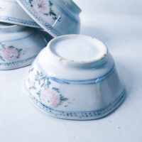 Floral Nostalgia – Chinese Retro Shallow Bowls (Set of 13) - Image 3