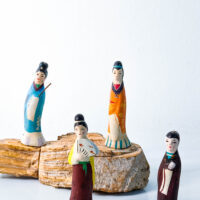 Echoes of Tradition: Chinese Girl Statues - Image 6