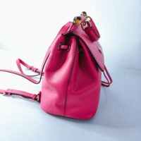 DOLCE & GABBANA – Miss Sicily Leather Backpack (Pink) - Image 4