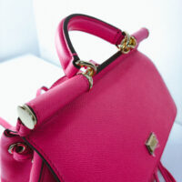 DOLCE & GABBANA – Miss Sicily Leather Backpack (Pink) - Image 5