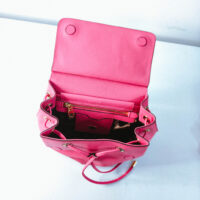 DOLCE & GABBANA – Miss Sicily Leather Backpack (Pink) - Image 6