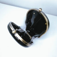 Midnight Reaper Skull Crossbody Clutch - Image 2