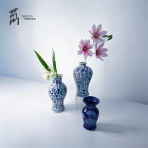 Classic Harmony – Ceramic Vase Collection (Set of 3)