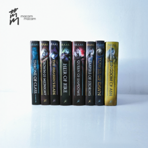 Throne of Glass Hardcover Book Set by Sarah J. Maas (Set of 8)