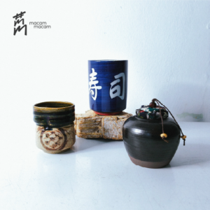 Wabi-Sabi Ceramic Tea Trio