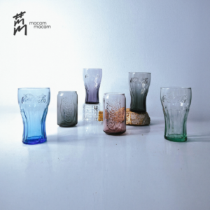 Coca-Cola × McDonald’s Commemorative Contour Glass Limited Edition (Set of 6)